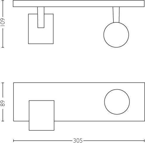 Productafbeelding Philips Hue White Ambiance Runner (800 lm, GU10)