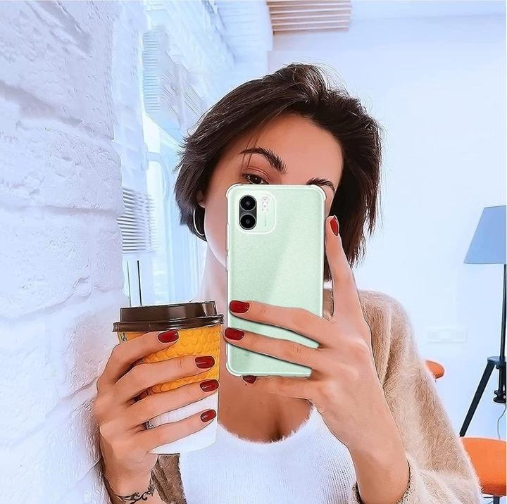 Actual product image Screenguard Xiaomi Redmi A2 Case Crystal Soft Airbag Bumper (Xiaomi Redmi A2)