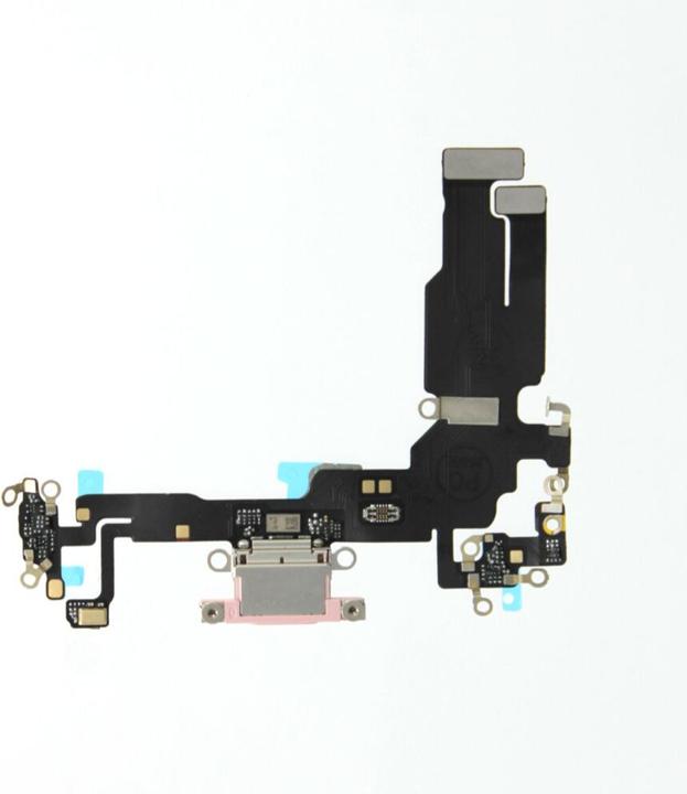 Image du produit OEM Connecteur de charge Flex pour iPhone 15 rose (Apple iPhone 15)