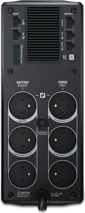 Actual product image APC Power-Saving Back-UPS Pro (1200 VA, 720 W, Line-interactive UPS)