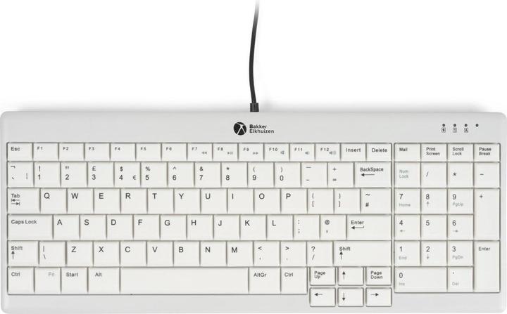 Actual product image Bakker Elkhuizen BakkerElkhuizen keyboard Ultraboard 960 V2 Compact US retail (US, Cable)