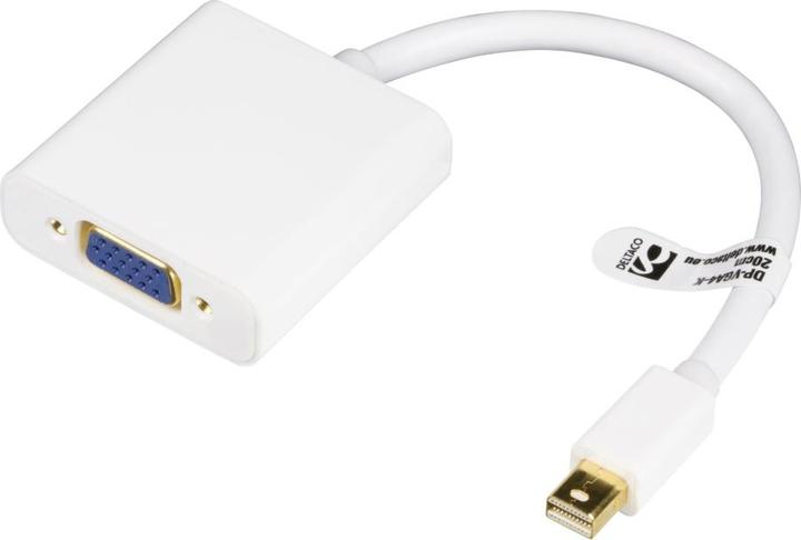 Produktbild Deltaco Adapter mini DisplayPort till VGA (Mini DP, 3 cm)