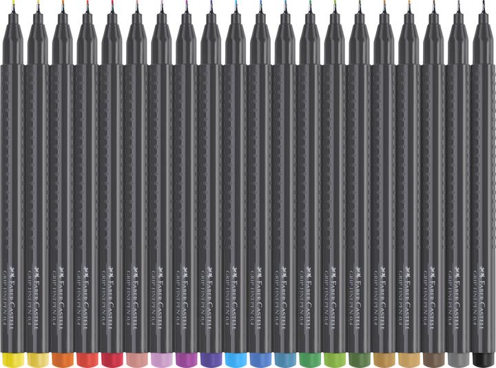 Produktbild Faber-Castell Fineliner Grip Set (20x)