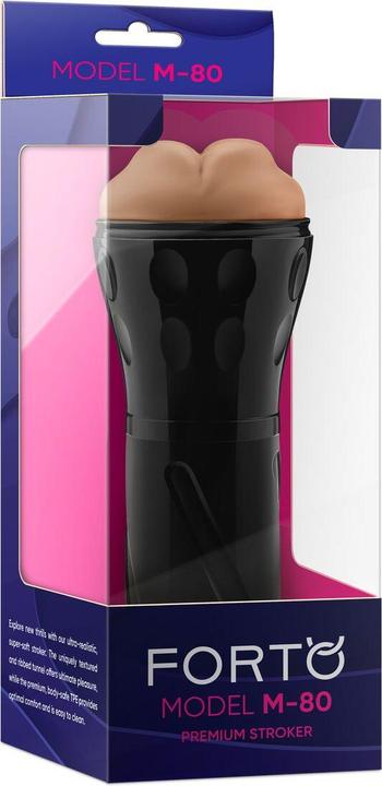 Produktbild Forto Belastbarer Jack Ass Masturbator M-80 Braun