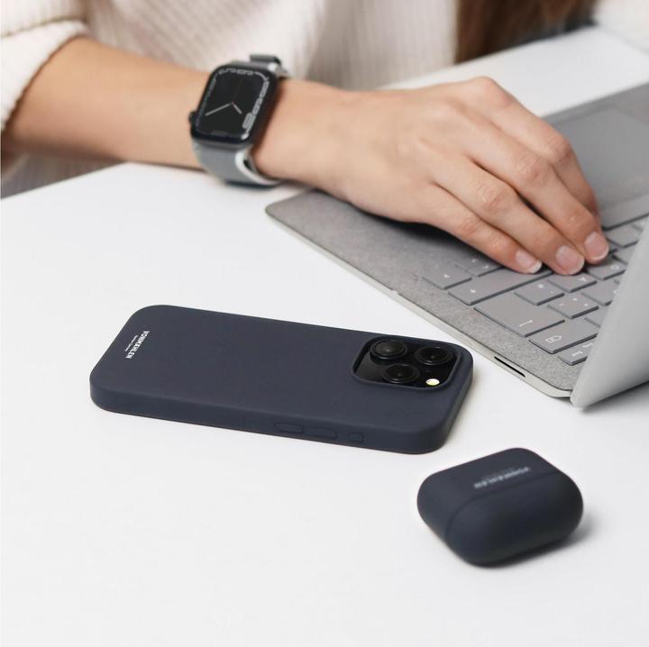 Immagine prodotto Vonmählen Eco Silicone Case for iPhone 15 Plus - Navy (Apple iPhone 15 Plus)