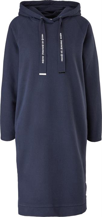 Produktbild s.Oliver Kleid Sweatshirtkleid mit Kapuze (L)