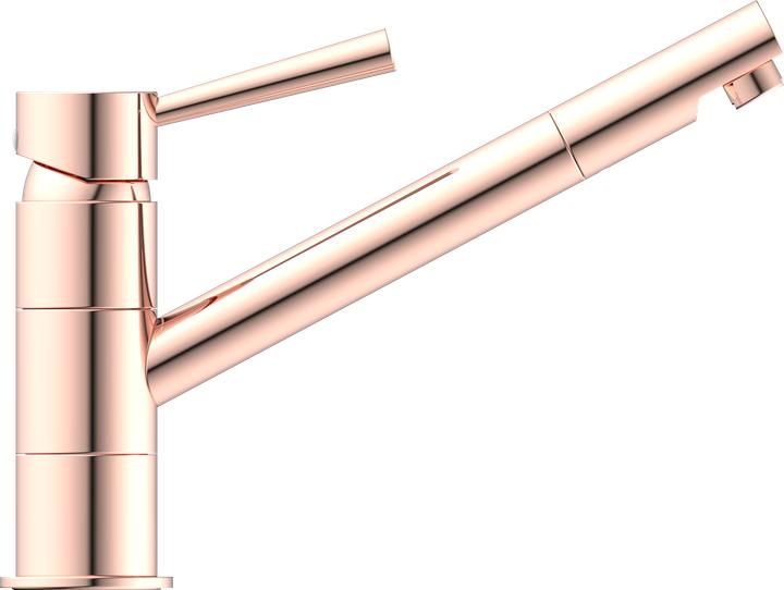 Actual product image Schütte Kitchen tap CORNWALL Sink mixer tap copper look Swivelling 79145