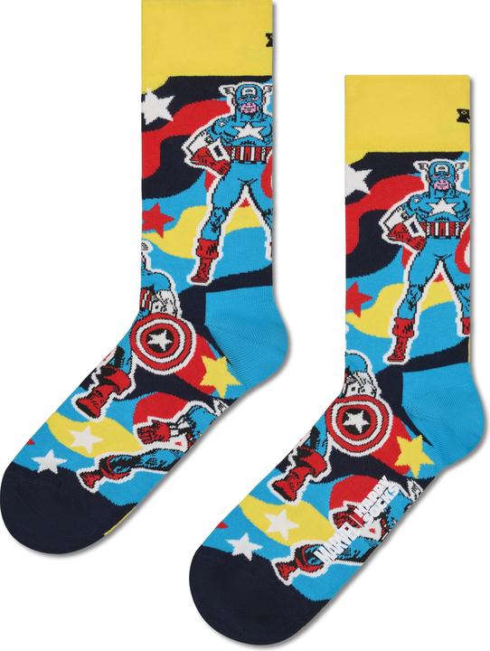 Happy Socks MARVEL Avengers Captain America (Einzelpack, 36 - 40)