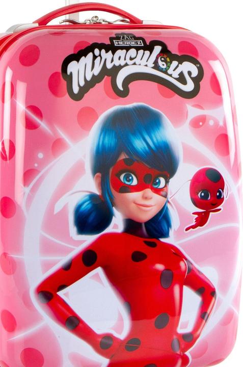 Produktbild Heys Miraculous Lady Bug -lasten matkalaukku, vaaleanpunainen (30 l)