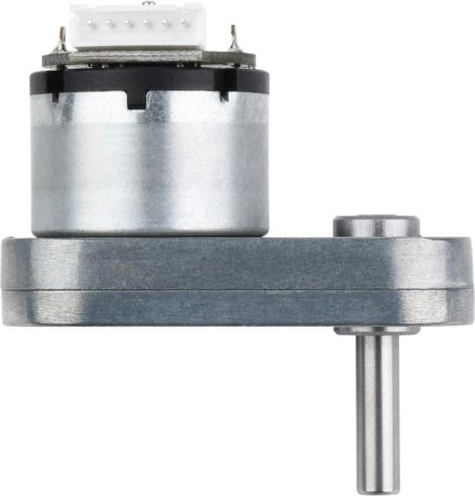 Produktbild WaveShare L-Shaped 240RPM 4Kg*cm 12V DC Motor mit Metallgetriebe und Encoder