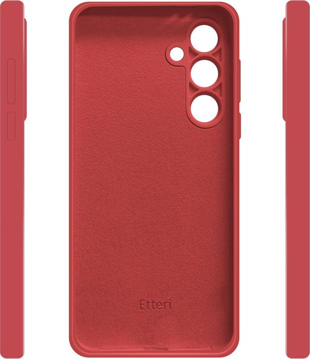 Produktbild Etteri Silicone case for Samsung Galaxy S24 FE raspberry (Samsung Galaxy S24 FE)