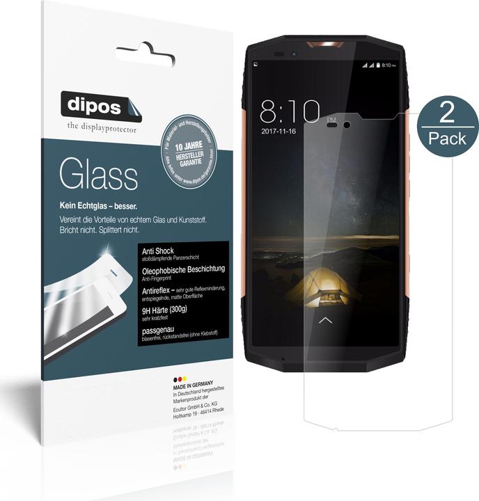 Actual product image Dipos Screen Protector Anti-Shock (1 Piece, Blackview BV9000 Pro)