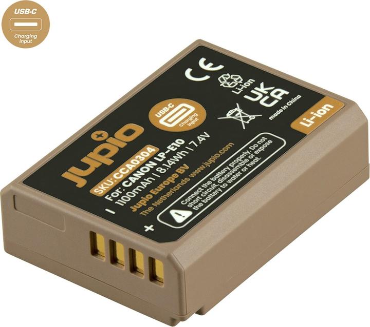 Produktbild Jupio Canon LP-E10 USB-C (Kamera Akku)