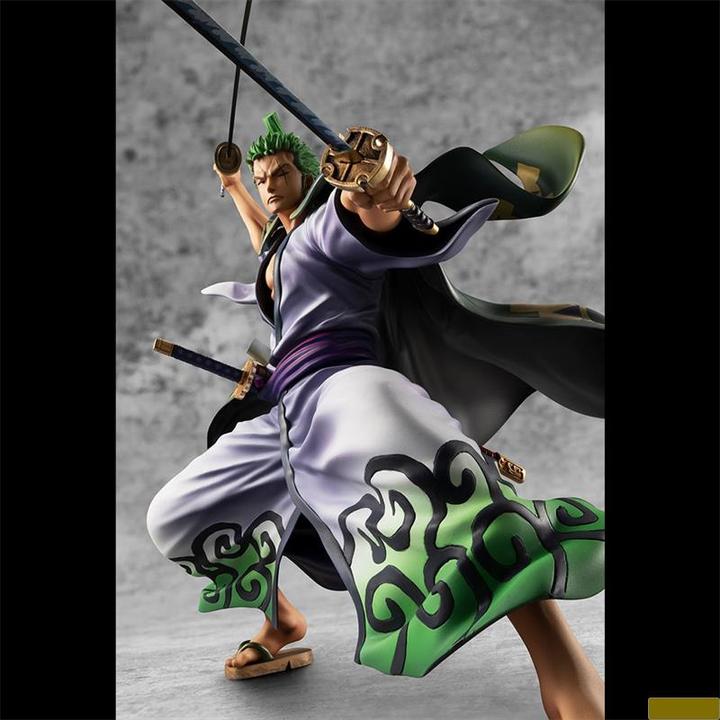 Image du produit Megahouse ONE PIECE - Warriors Alliance Zoro Juro - Statuette P.O.P. 22cm