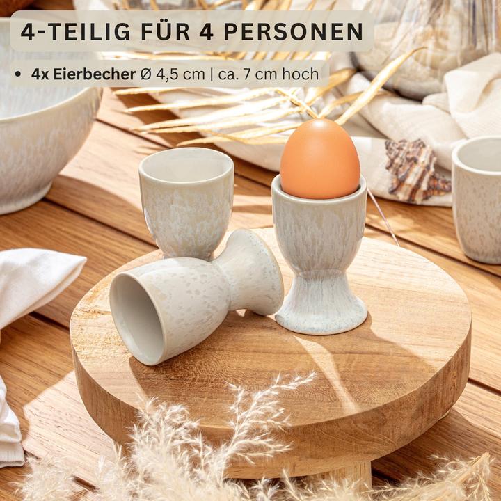 Produktbild Sänger Geschirr Eierbecher Set Korfu (4x)