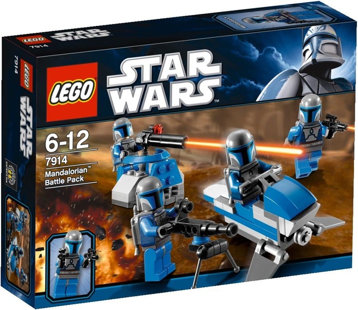 Actual product image LEGO Mandalorian Battle Pack (7914, LEGO Star Wars)