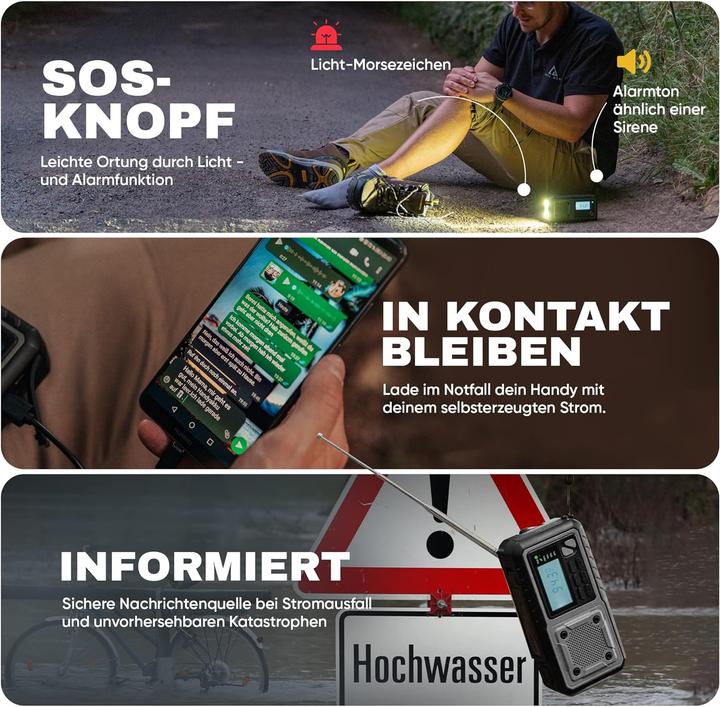 Produktbild Acta Berg Kurbelradio (AM, FM, Radio Frequency (RF))