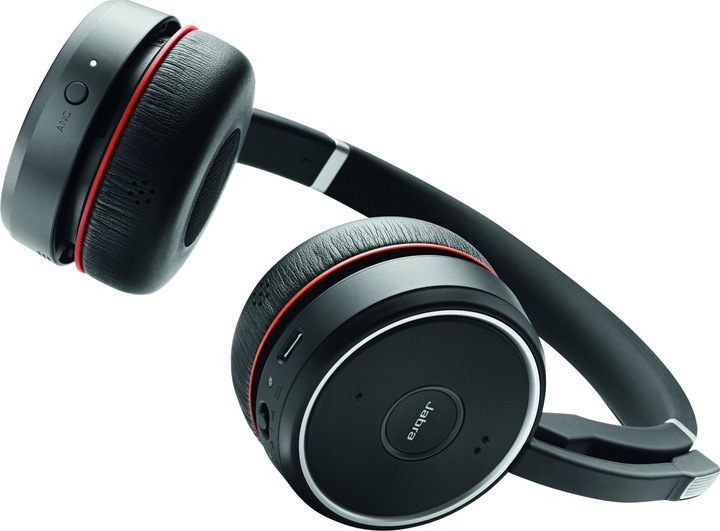 Image du produit Jabra Evolve 75 UC Duo (Sans fil, USB-A)
