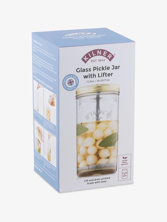 Immagine prodotto Kilner Barattolo a bocca larga (2 pz., 1 l)