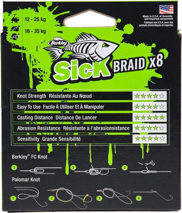 Produktbild Berkley Bskbvs6-Mgrn Bk Sick Brd (0.08 mm)