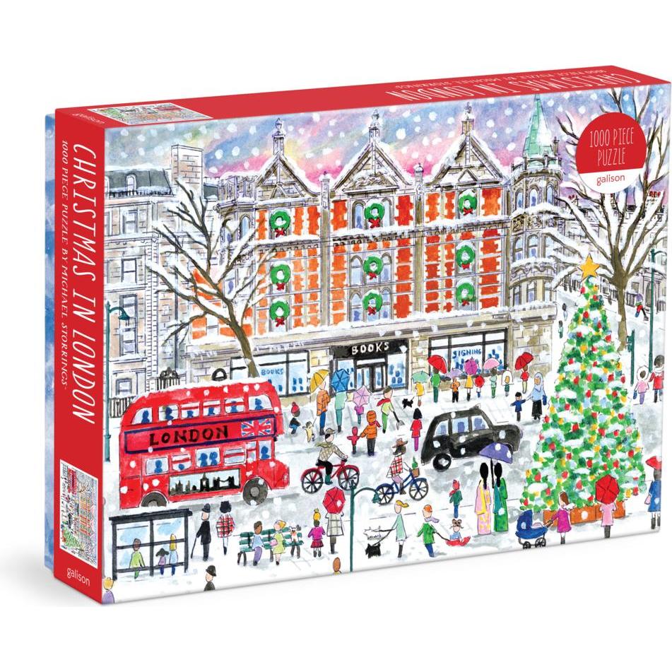 Abrams & Chronicle Michael Storrings Christmas in London 1000 Piece Puzzle (1000 Teile)