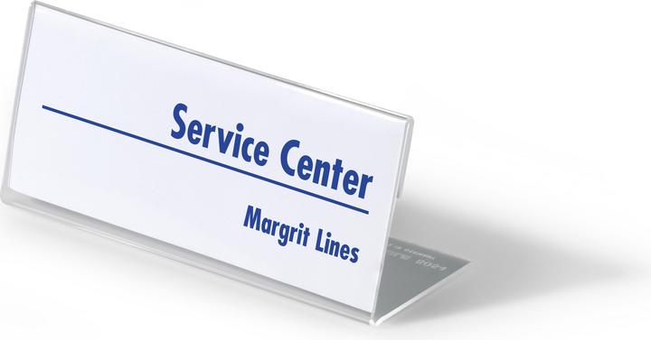 Actual product image Durable Table name plate