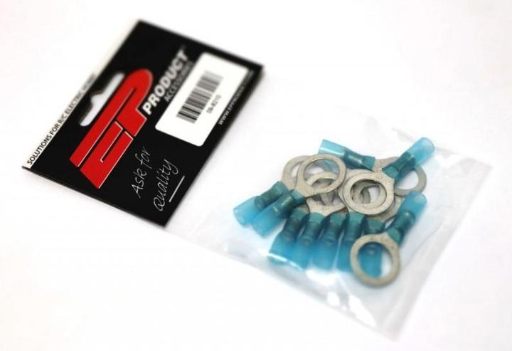 Actual product image EP Ring cable lug WP 12.5-19.2 mm Blue, 10 pcs.