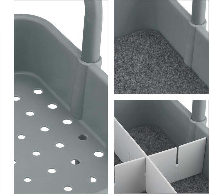 Image du produit Relaxdays Chariot à roulettes