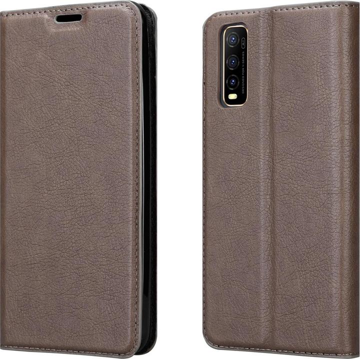 Actual product image Cadorabo Book Invisible Magnet Cover (Vivo Y70)