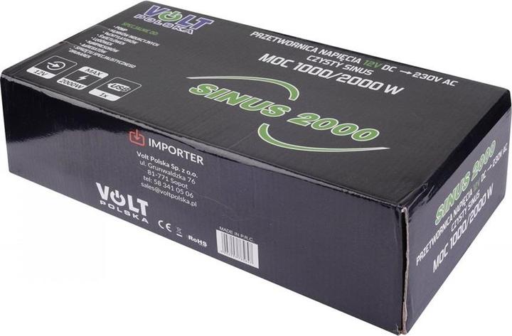 Immagine prodotto Volt Polska Przetwornica napiecia SINUS 2000 12/230V(1000/2000)