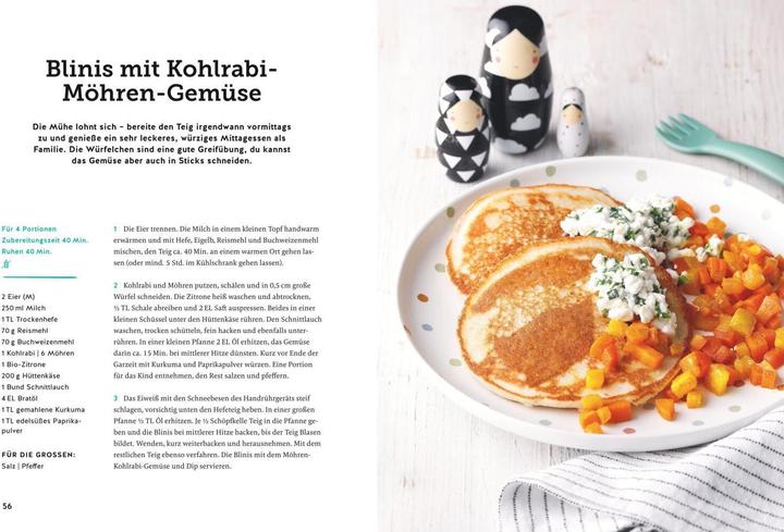 Produktbild Kochbuch ab 1 Jahr (Deutsch, Annina Schäflein, Lena Merz, 2023)