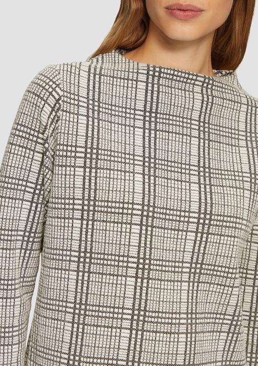 Image du produit s.Oliver Kleid Gemustertes Sweat-Kleid mit Turtleneck (42)