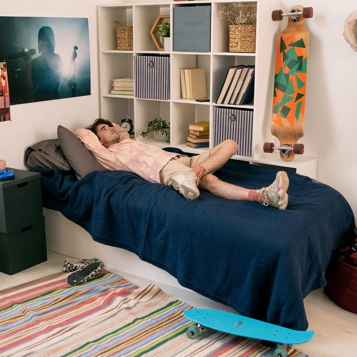 Actual product image Relaxdays 2x storage box (30 x 30 x 30.5 cm, 27.50 l)