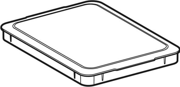 Actual product image Geberit Lid for water tank for AquaClean Cama