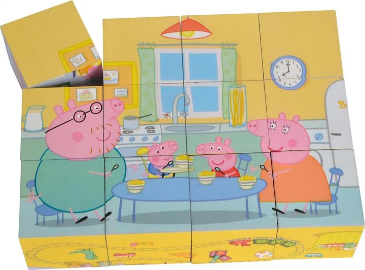 Actual product image Simba Peppa Pig, picture cube (12 pieces)