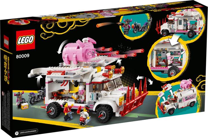 Produktbild LEGO Pigsy’s Food Truck (80009, LEGO Monkie Kid, LEGO Seltene Sets)