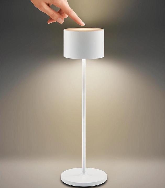 Produktbild Blomus Mobile LED Stehleuchte FAROL 33,5cm Burned Metal (115 lm)