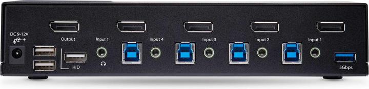 Productafbeelding StarTech com Switch KVM DisplayPort 4 poorten - 8K 60H/4K 144Hz, Uniek scherm, DisplayPort 1.4, 2 poorten