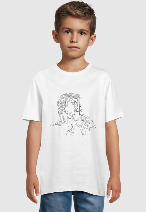 Produktbild Merchcode Kids APOH - Michelangelo Lines Basic T-Shirt - 198995 (110, 116)