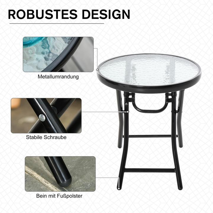 Image du produit Outsunny Table de jardin (45 x 50 cm)