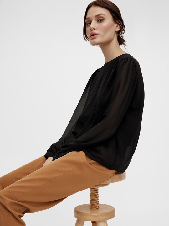 Actual product image Object Puff sleeve blouse (40)