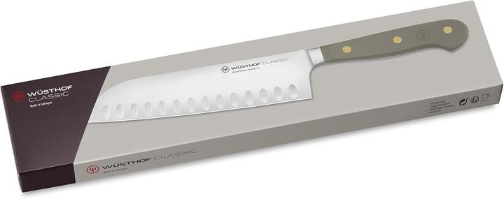 Actual product image Wüsthof Santuko knife dark grey chequered (17 cm)