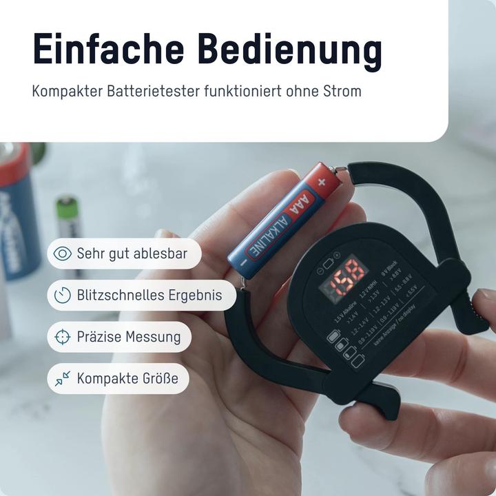 Produktbild Ansmann Batterietester