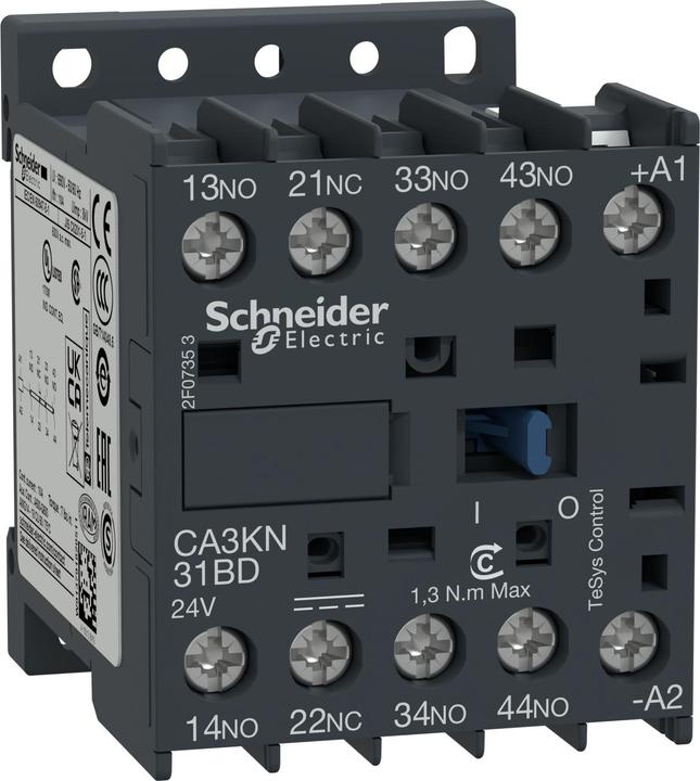 Produktbild Schneider Electric Hilfsschütz, 3S+1Ö, 220V DC CA3KN31MD