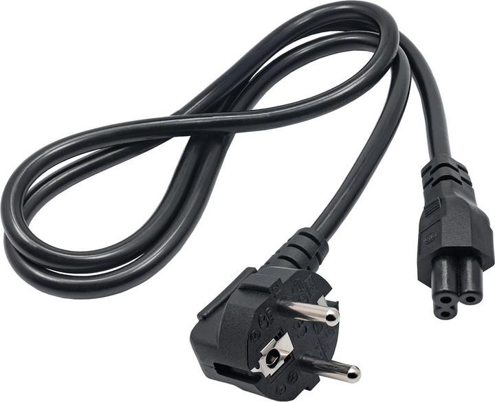 Akyga Cable zasilający do notebooka AK-NB-08C koniczynka CU CEE 7/7 / IEC C5 1m (1 m)