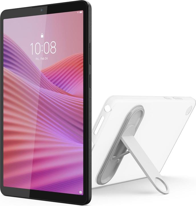 Produktbild Lenovo Tablet Tab One 4GB RAM 128GB WiFi with Clear Case - Grey (nur WLAN, 8.70", 128 GB, Luna Grey)