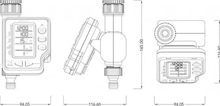 Actual product image Rain Amico+ Tap Timer 1 Zone