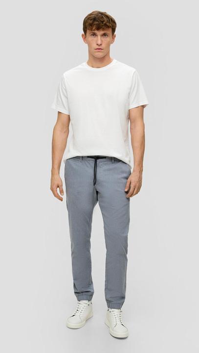 Produktbild s.Oliver Regular: Hose mit Dobby-Muster (W29/L32)