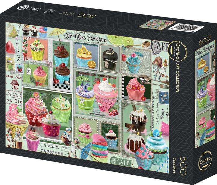 Grafika Puzzle 500 pezzi Cupcakes (500 pezzi)