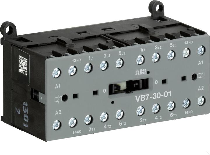 ABB VB7-30-01 VB Leistungsschütz / 24 V Spule, 3 -polig 3 Schliesser / 20 A, Umkehrend
